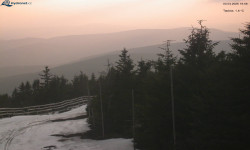 Lysá hora, pohled na západ