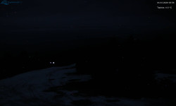 Lysá hora, pohled na západ