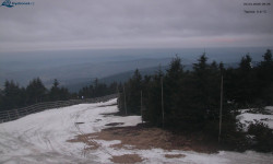 Lysá hora, pohled na západ