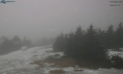 Lysá hora, pohled na západ