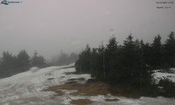 Lysá hora, pohled na západ