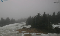 Lysá hora, pohled na západ