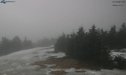 Lysá hora, pohled na západ