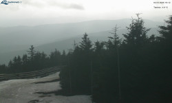 Lysá hora, pohled na západ