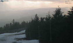 Lysá hora, pohled na západ