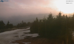 Lysá hora, pohled na západ