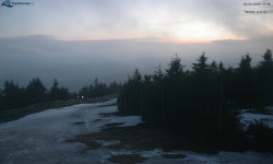 Lysá hora, pohled na západ