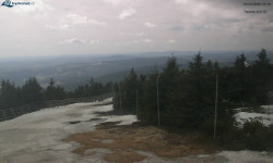 Lysá hora, pohled na západ