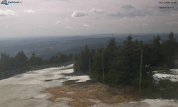 Lysá hora, pohled na západ