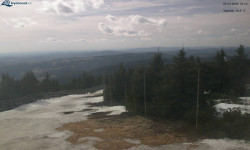 Lysá hora, pohled na západ