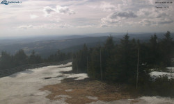 Lysá hora, pohled na západ