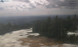 Lysá hora, pohled na západ