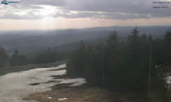 Lysá hora, pohled na západ