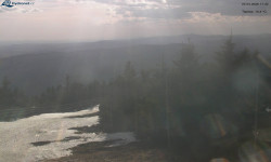 Lysá hora, pohled na západ