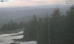 Lysá hora, pohled na západ