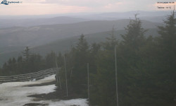 Lysá hora, pohled na západ