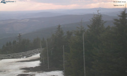 Lysá hora, pohled na západ