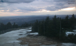 Lysá hora, pohled na západ