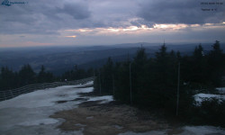 Lysá hora, pohled na západ