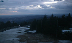 Lysá hora, pohled na západ