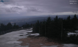 Lysá hora, pohled na západ