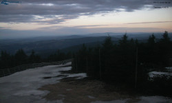 Lysá hora, pohled na západ