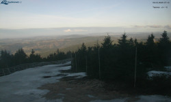 Lysá hora, pohled na západ