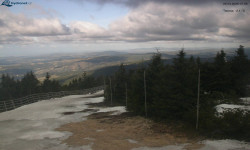 Lysá hora, pohled na západ