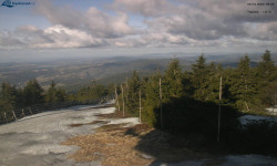 Lysá hora, pohled na západ