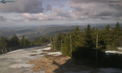 Lysá hora, pohled na západ