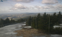 Lysá hora, pohled na západ