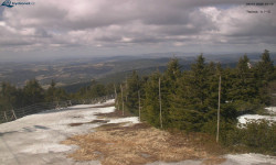 Lysá hora, pohled na západ