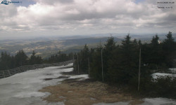 Lysá hora, pohled na západ