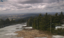 Lysá hora, pohled na západ