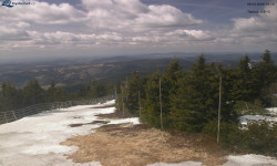 Lysá hora, pohled na západ