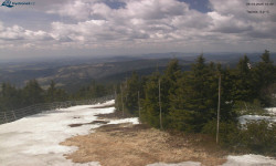 Lysá hora, pohled na západ