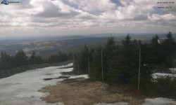 Lysá hora, pohled na západ