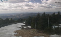 Lysá hora, pohled na západ