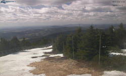 Lysá hora, pohled na západ