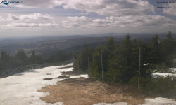 Lysá hora, pohled na západ