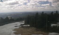 Lysá hora, pohled na západ