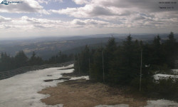 Lysá hora, pohled na západ