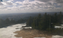 Lysá hora, pohled na západ