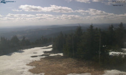 Lysá hora, pohled na západ