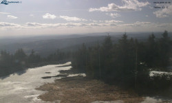 Lysá hora, pohled na západ