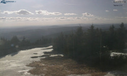 Lysá hora, pohled na západ