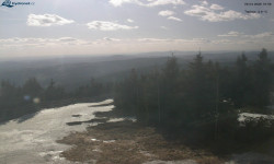 Lysá hora, pohled na západ