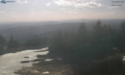 Lysá hora, pohled na západ