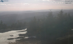 Lysá hora, pohled na západ