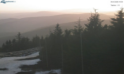 Lysá hora, pohled na západ